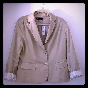 Khaki Colored Blazer